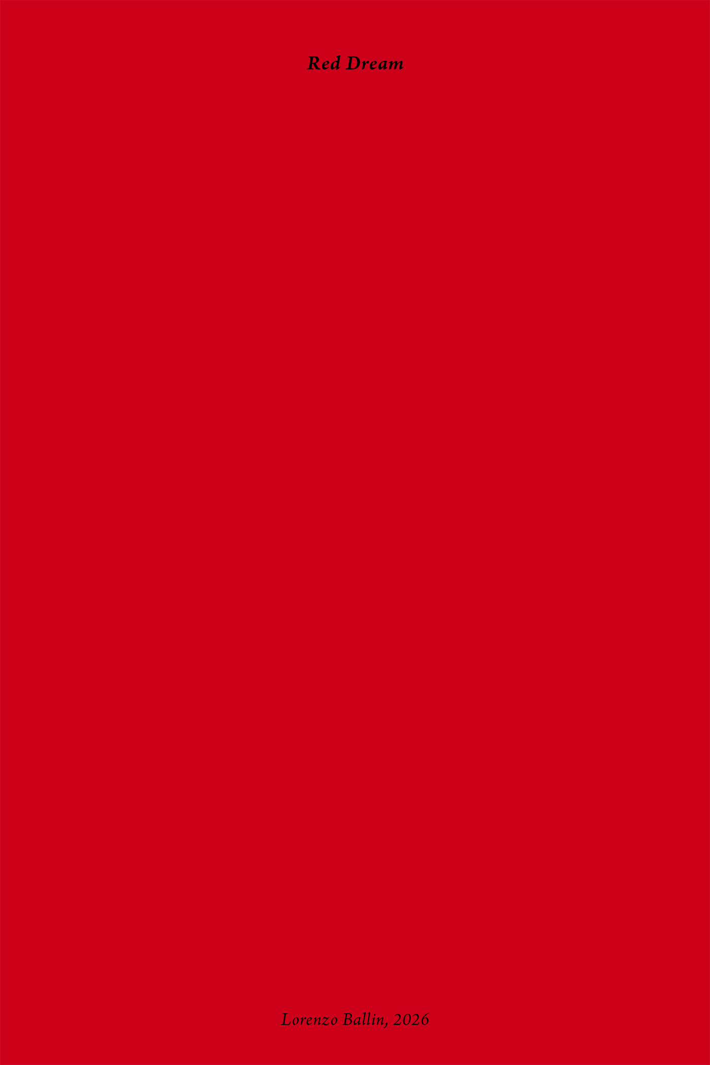 Red Dream